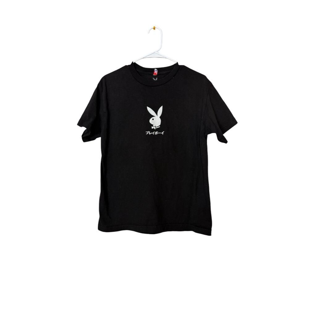 COLOR BARS x PLAYBOY TOKYO CLUB ACE OF SPADES BLACK T-SHIRT